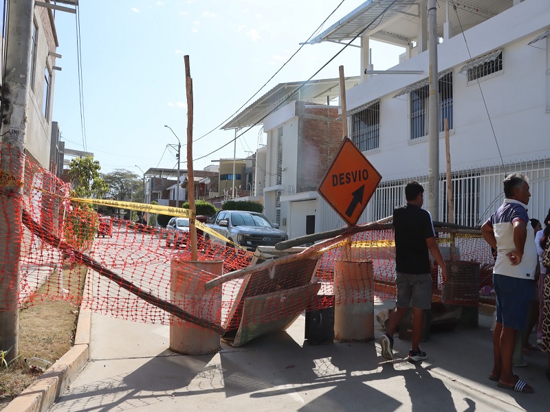 Municipalidad convoca Mesa de trabajo por bloqueo de vías en Urbanización Jardín