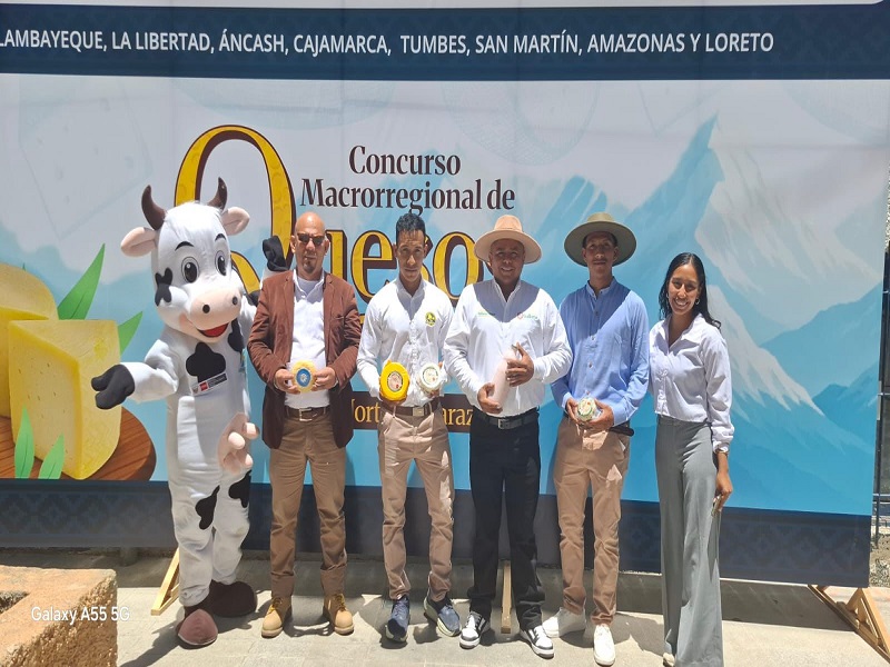 Ganaderos sullaneros presentan queso de cabra en Concurso macro regional en Huaraz