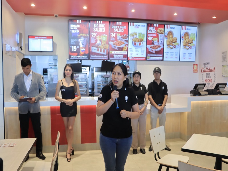 KFC ABRE SU PRIMER LOCAL EN SULLANA Y REFUERZA SU LIDERAZGO EN EL NORTE DEL PAÍS