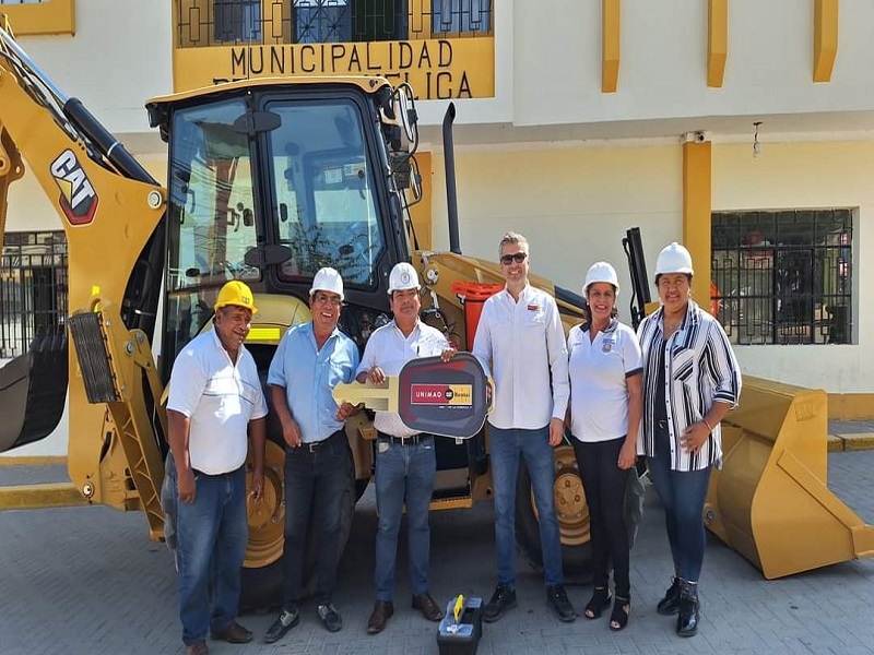 MUNICIPALIDAD DE MARCAVELICA ADQUIERE MAQUINARIAS PARA ATENDER LA EMERGENCIA.