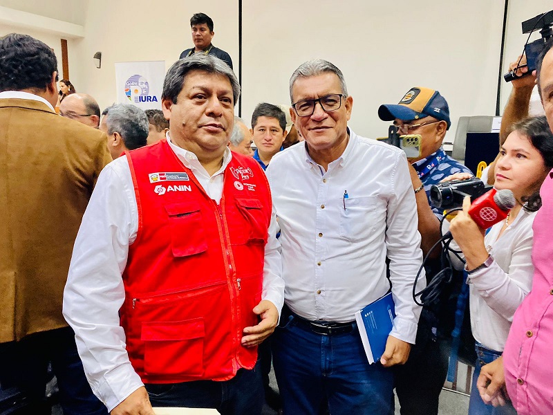 Firman convenio histórico para anhelado revestimiento y mejoramiento del Canal de riego Miguel Checa