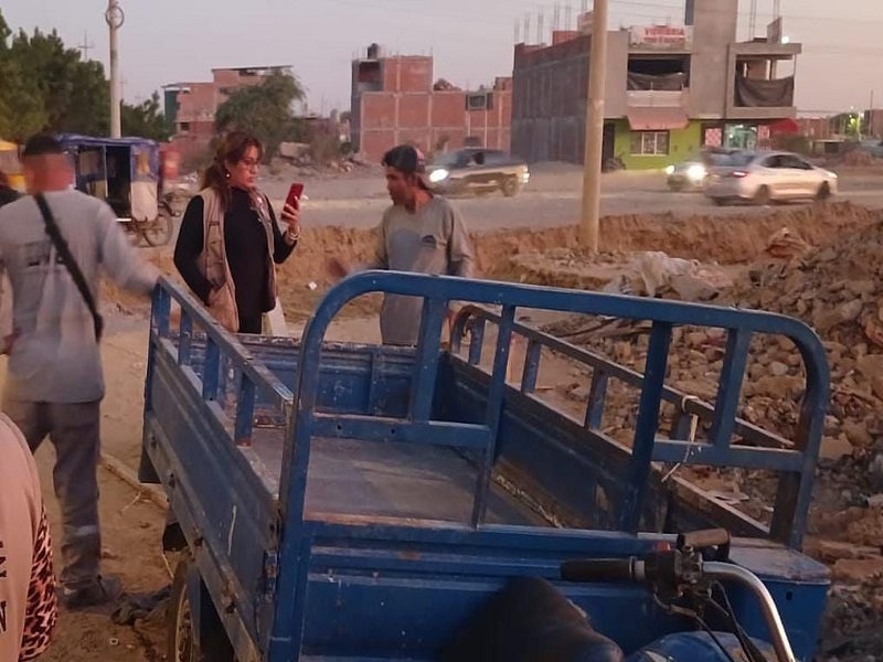 Municipalidad de Sullana sanciona a infractor por arrojar residuos en la vía pública