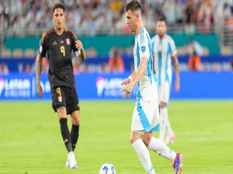 Perú cayó ante Argentina y le dijo adiós a la Copa