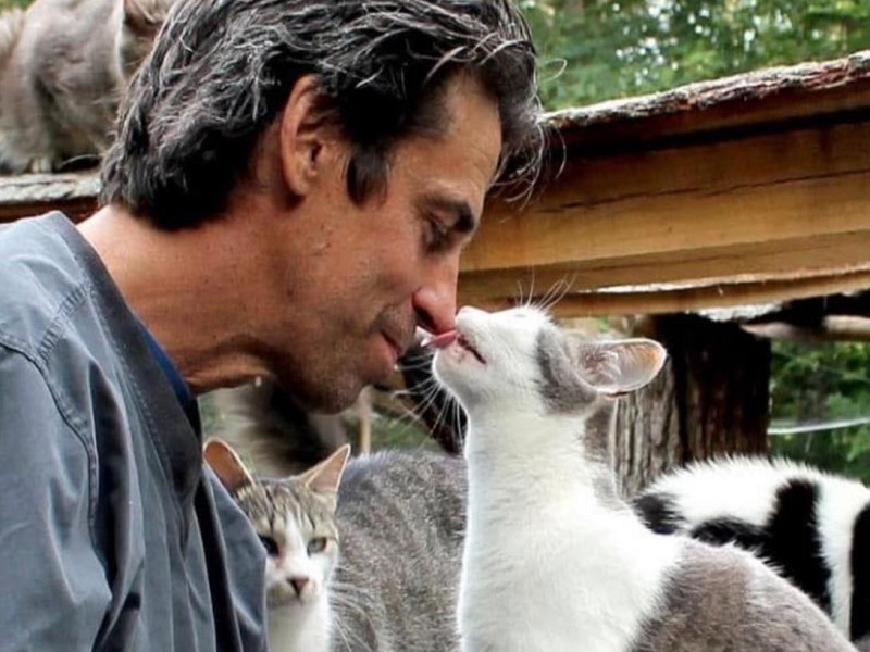 Investigan las causas del siniestro. Murió salvando a sus gatos: el héroe de Happy Cat Sanctuary