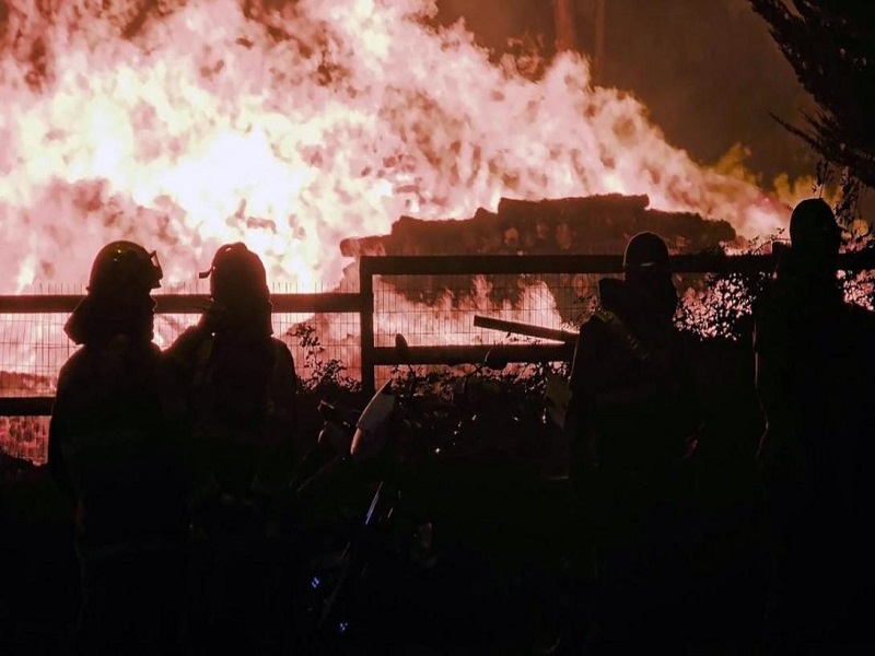Emergencia. Incendios en el sur de Chile arrasan 2.000 hectáreas y dejan 20 viviendas destruidas