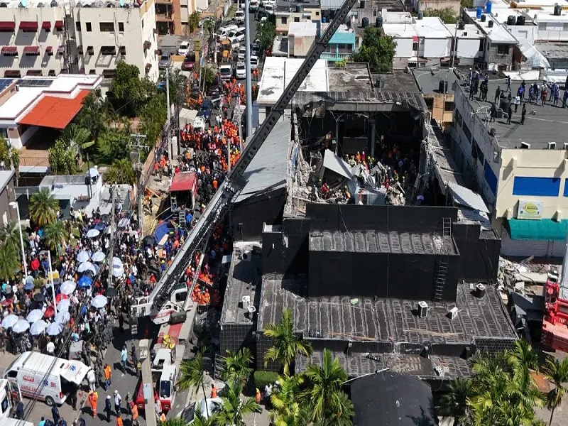 República Dominicana: aumenta a 79 la cifra de fallecidos por caída de techo en la discoteca Jet Set