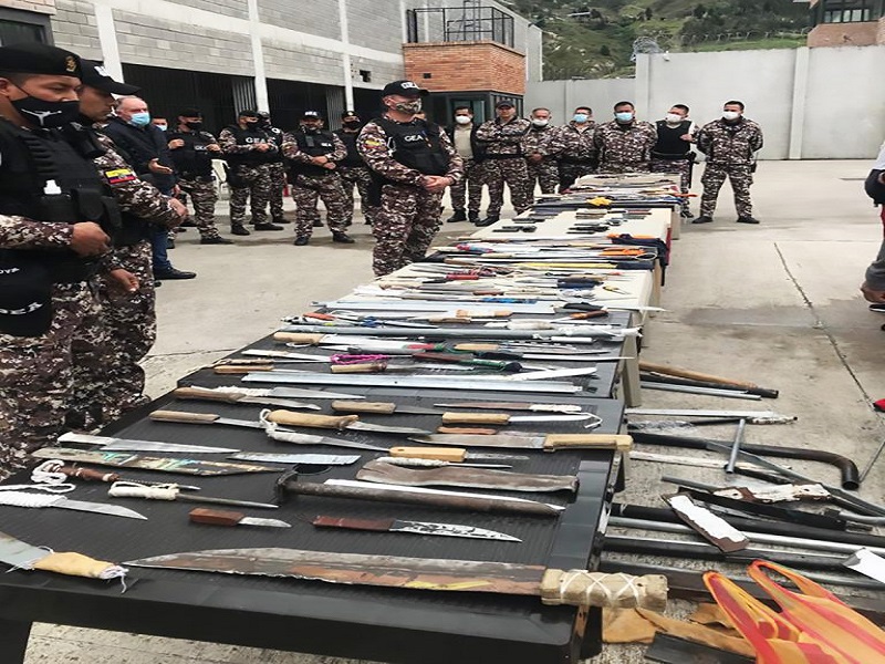 Crisis carcelaria en Ecuador: una explosión de tres granadas en la cárcel más violenta del país dejó once heridos