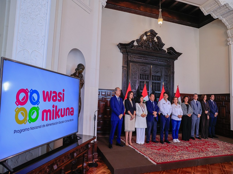 Qali Warma ahora es el Programa Nacional de Alimentación Escolar Comunitaria Wasi Mikuna
