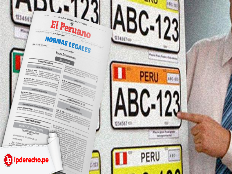 Para combatir las mafias. Sunarp lanza servicio para prevenir clonación de placas vehiculares