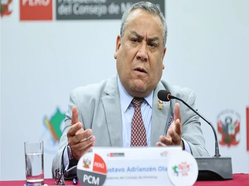 Bancadas en el Congreso presentan hasta el momento dos mociones de censura contra Gustavo Adrianzén