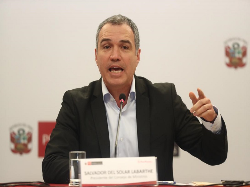 Poder Judicial anula acusación del Congreso contra Salvador del Solar