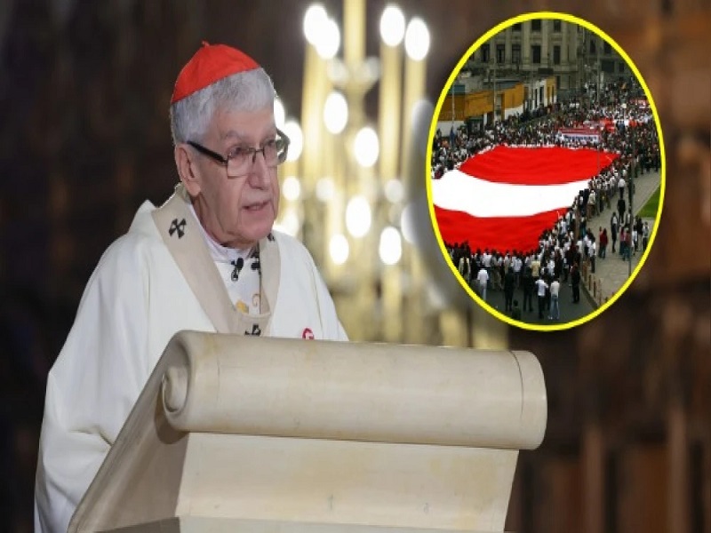 Cardenal Castillo dice que no hay "candidato preferido católico" y destacó marchas de la 'Generación Z': "Hay personas con dignidad"