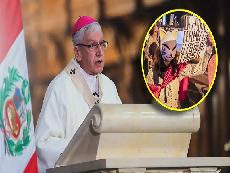 Cardenal Castillo dice que hay que "escuchar a los jóvenes" de la Generación Z: "Se les ha acusado de terroristas cuando no lo son"