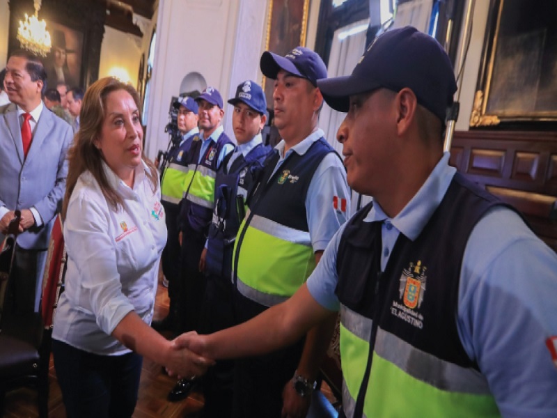 Promulgan ley que fortalece el serenazgo municipal para lucha contra el crimen