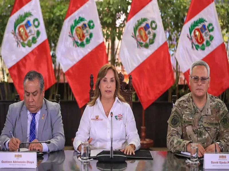 Dina Boluarte anunció que cabecillas de bandas criminales, extorsionadores y asesinos cumplirán condena en Challapalca