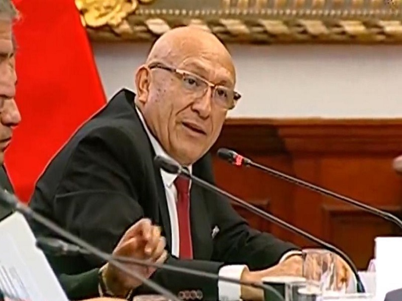 Ministro del Interior agradece al Congreso por la declaratoria de emergencia de la Policía