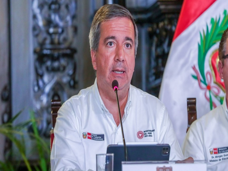 Ministro de Transportes sobre paro de transportistas: "Se ha intentado aprovechar políticamente el tema"