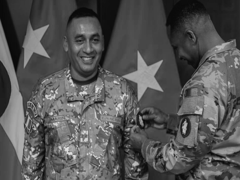 General Marco Marín Saldaña muere en accidente tras aterrizaje de helicóptero en Pataz
