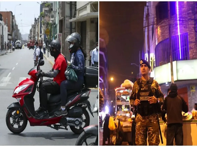 Gobierno prohíbe el tránsito de dos personas en motocicleta tras prorrogar estado de emergencia en Lima y Callao