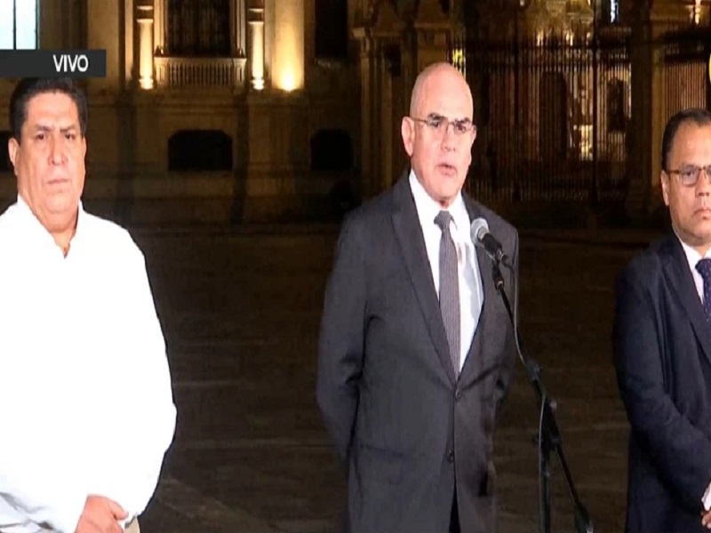 Gobierno anuncia que preparará paquete de medidas para declarar estado de emergencia en Lima Metropolitana