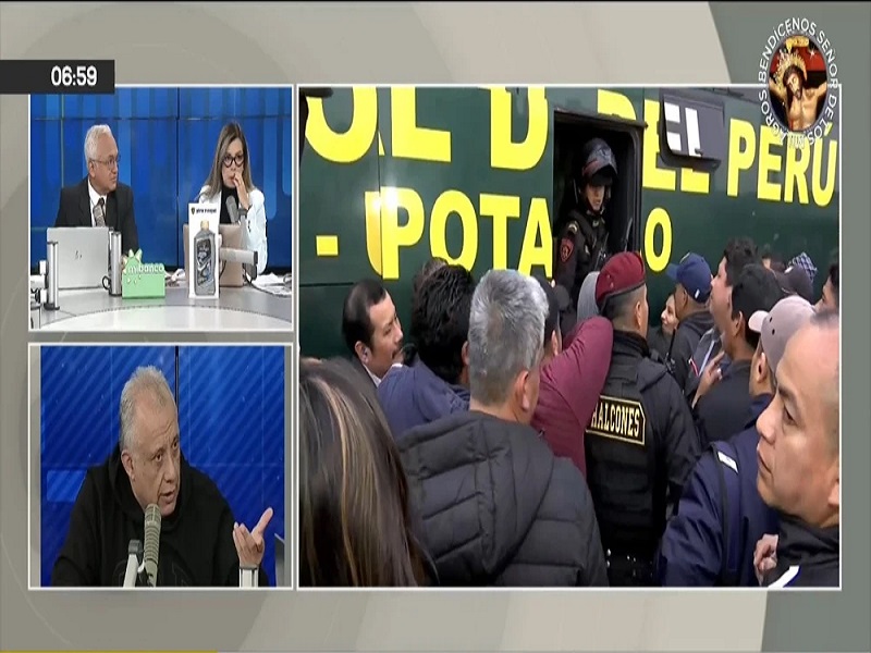 Representante de gremios de transporte pide reunión técnica con Arana y la presidenta para resolver crisis de inseguridad