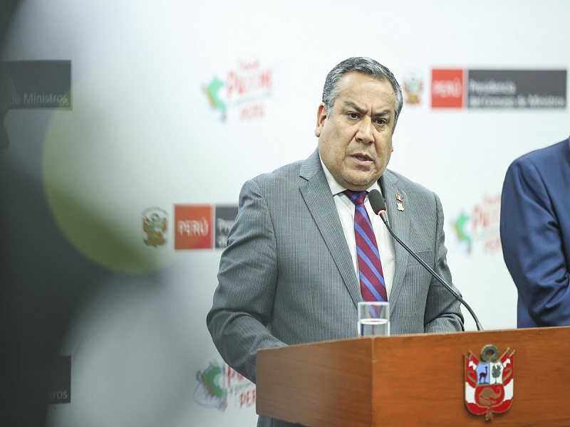 Premier sobre Bolivia: “Hacemos votos para que pronto pueda restablecerse el orden constitucional”
