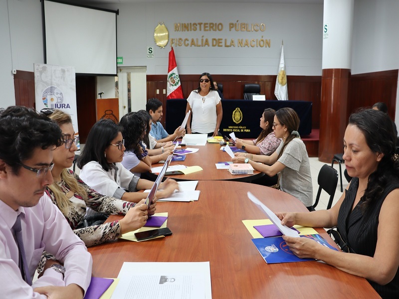 Ministerio Público organiza capacitación sobre el aprendizaje del sistema Braille para su personal