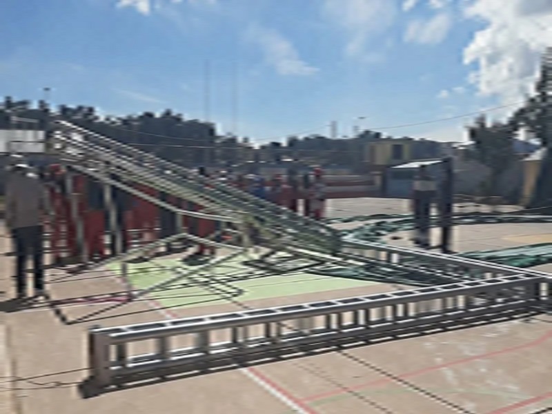 Puno: Investigan la muerte de una escolar aplastada por estructura metálica