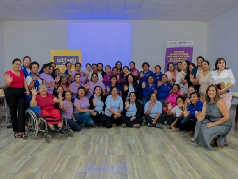 Lideresas de seis distritos de Piura se reunirán en jornada de empoderamiento y sororidad