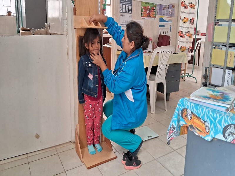Puesto de Salud de Yacila recibe equipos por parte de Andalucita