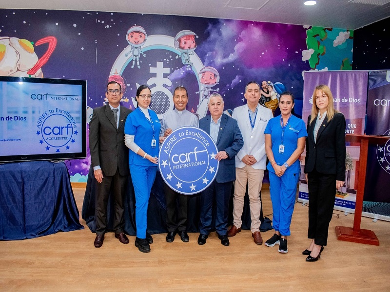 Clínica San Juan de Dios de Piura logra acreditación internacional por su "Programa Interdisciplinario de Rehabilitación en Pediatría"
